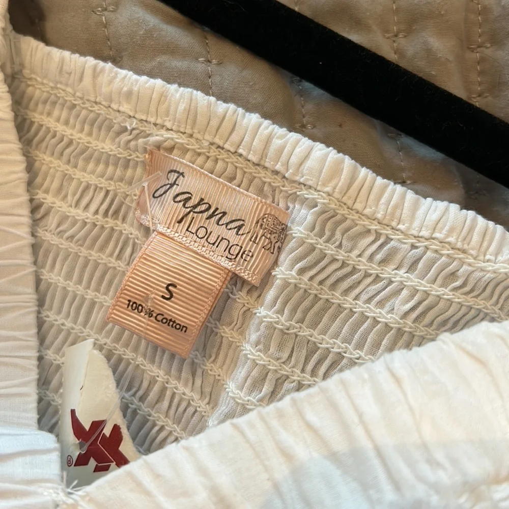 Jopna White Lounge Dress. Sz S. NWT. - Picture 6 of 6